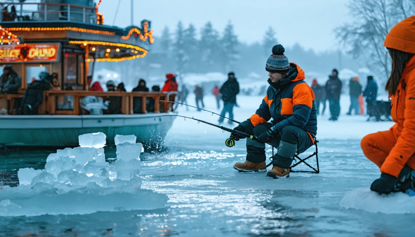 Thrilling Ice Fishing Experience Awaits